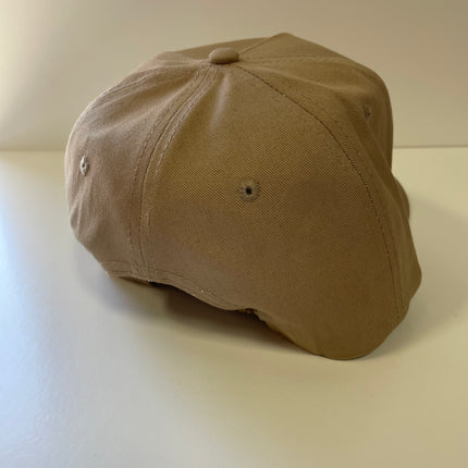 I SHIT MY PANTS IN PARIS Funny Vintage Tan Snapback Rope Cap Hat Custom Embroidered