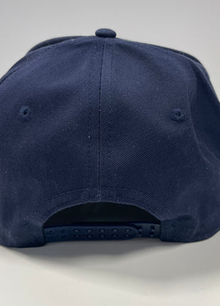 I’ll take a Milligan on a Navy Blue SnapBack Hat Cap with rope Custom Embroidery
