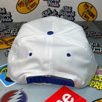 I love Cooter on Vintage Blue Brim with Rope Snapback Hat Cap Custom Embroidery Collab Rowdy Roger
