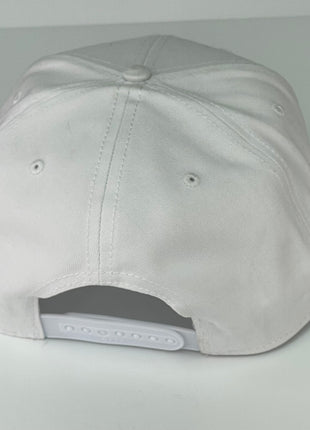 University of Your Mom Vintage White Snapback Hat Cap with Rope Custom Embroidered