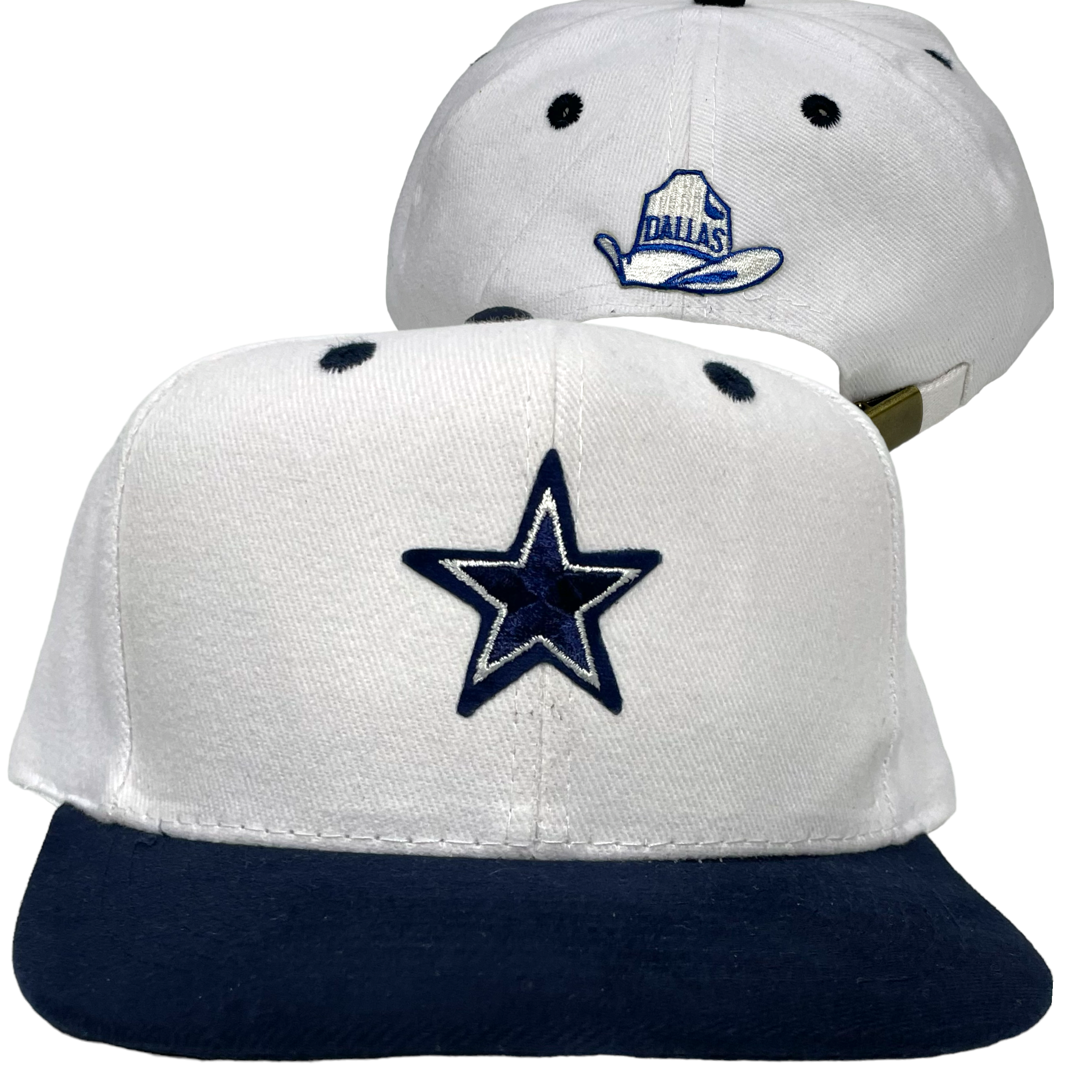 Custom Dallas Cowboys Vintage Strapback Cap Hat