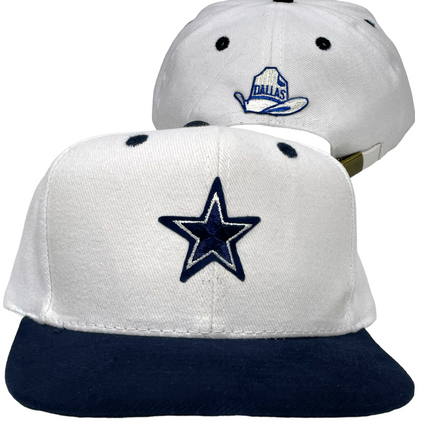 Custom Dallas Cowboys patch Vintage Strapback Cap Hat