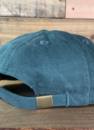 I’m Going NUCKIN Futz Vintage Custom Embroidered Dark Green Mid Crown Baseball Flat Brim Adjustable Strap Back Cap Hat