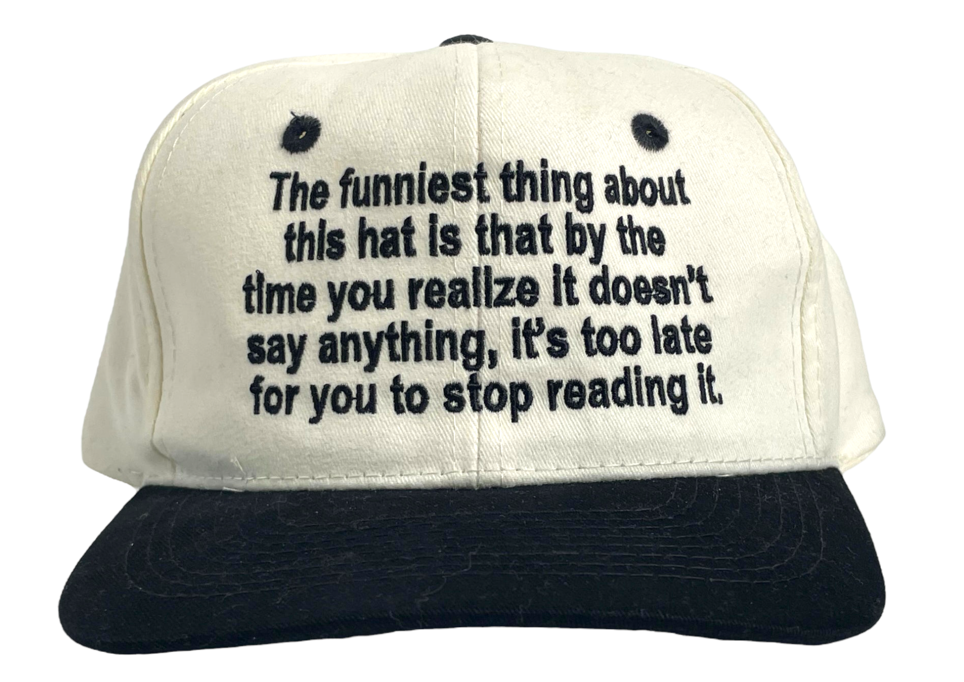 Funny top embroidered hats
