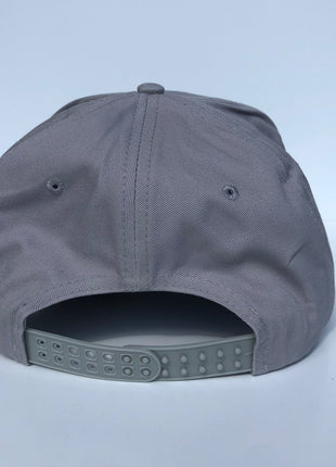 Upper Decky Gum Pillows custom embroidered gray rope snapback cap hat