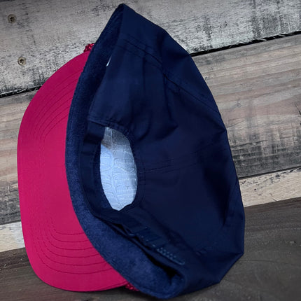 Lemme Use Your Marlboro Points Vintage Nylon Zipback Hat cap Custom Embroidery