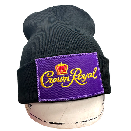 Custom crown royal beanie