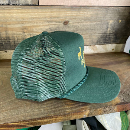 Custom BEST BUCKING DAD Father’s Day Special Edition Custom Embroidered Green Mesh Trucker Snapback Cap Hat