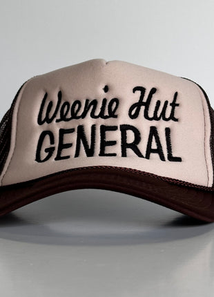 Weenie Hut General Brown Mesh Trucker SnapBack Hat Cap Funny Potent Frog Collab Custom Embroidery