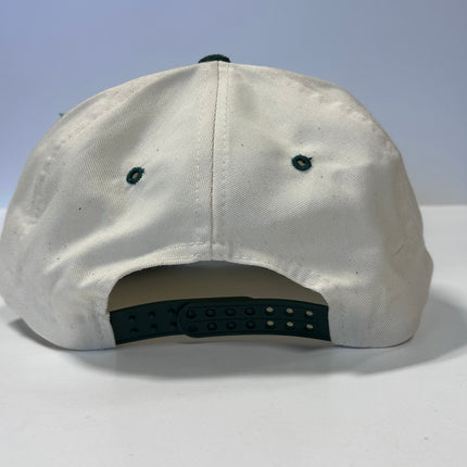 Lab Duck in Mouth Hunting Suede Brim SnapBack Cap Hat Custom Embroidered