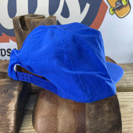 Custom Texas Script Blue Rope Snapback Cap Hat