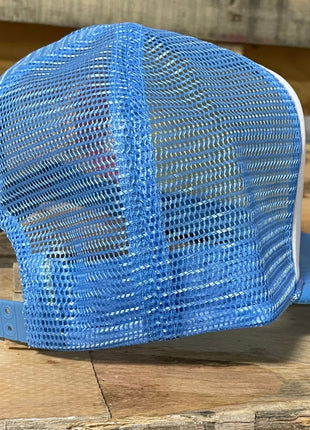 Give me the keys Vintage Blue Mesh Trucker SnapBack Hat Cap Custom Embroidery