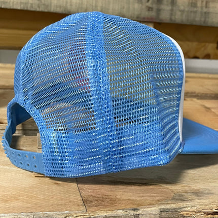 Give me the keys Vintage Blue Mesh Trucker SnapBack Hat Cap Custom Embroidery