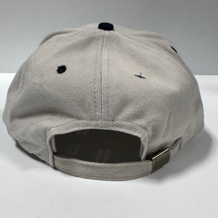 Beer Six Panel Mid Crown Strapback Ball Cap Embroidered