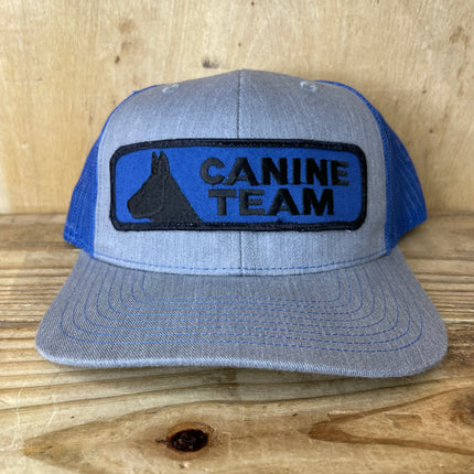 Custom Canine Team k9 Richardson Mesh SnapBack Hat Cap