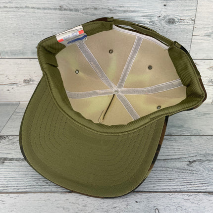 Custom Wrangler Camo Foam Snapback Cap Hat
