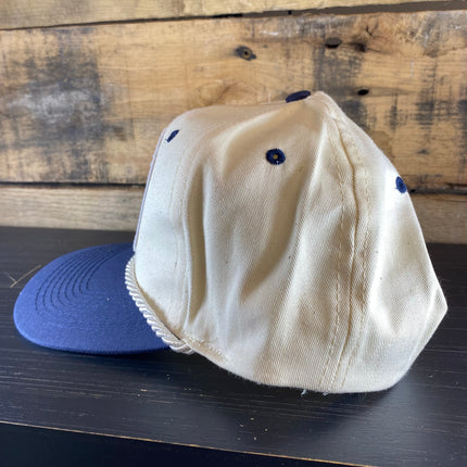 Custom Yeti Here’s To the Wild Vintage White rope Snapback hat cap