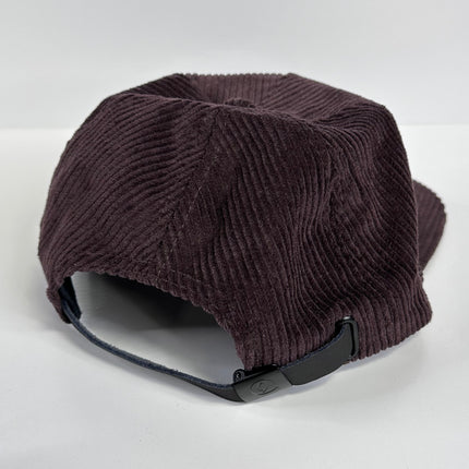 OSH Hunting Dog Scenery Brown Rope Corduroy Strapback Cap Hat Custom Embroidered