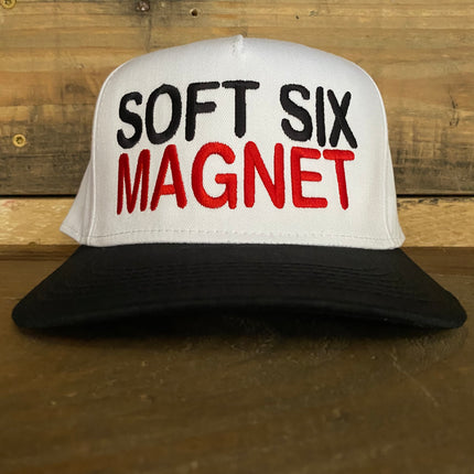 Soft Six Magnet Vintage Snapback hat cap custom embroidery
