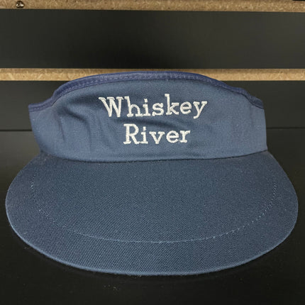 Vintage Whiskey River Navy Golf Visor