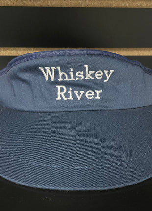 Vintage Whiskey River Navy Golf Visor