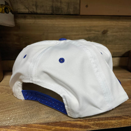 Custom Day of the dead  Dia de los Muertos Rope Golf Blue Brim Snapback Cap Hat
