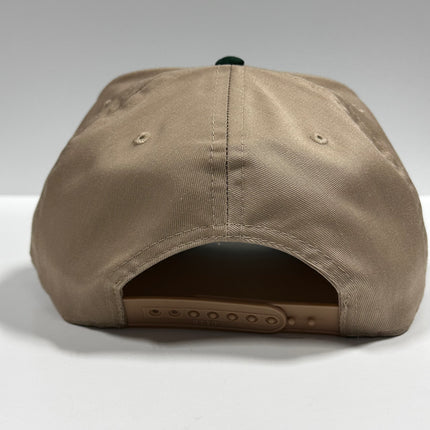 Mallard Duck Target Khaki Funny Trucker SnapBack Cap Hat Custom Embroidered