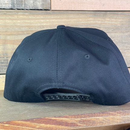 Custom Texas Tech Raiders patch Vintage Black Rope Snapback Cap Hat