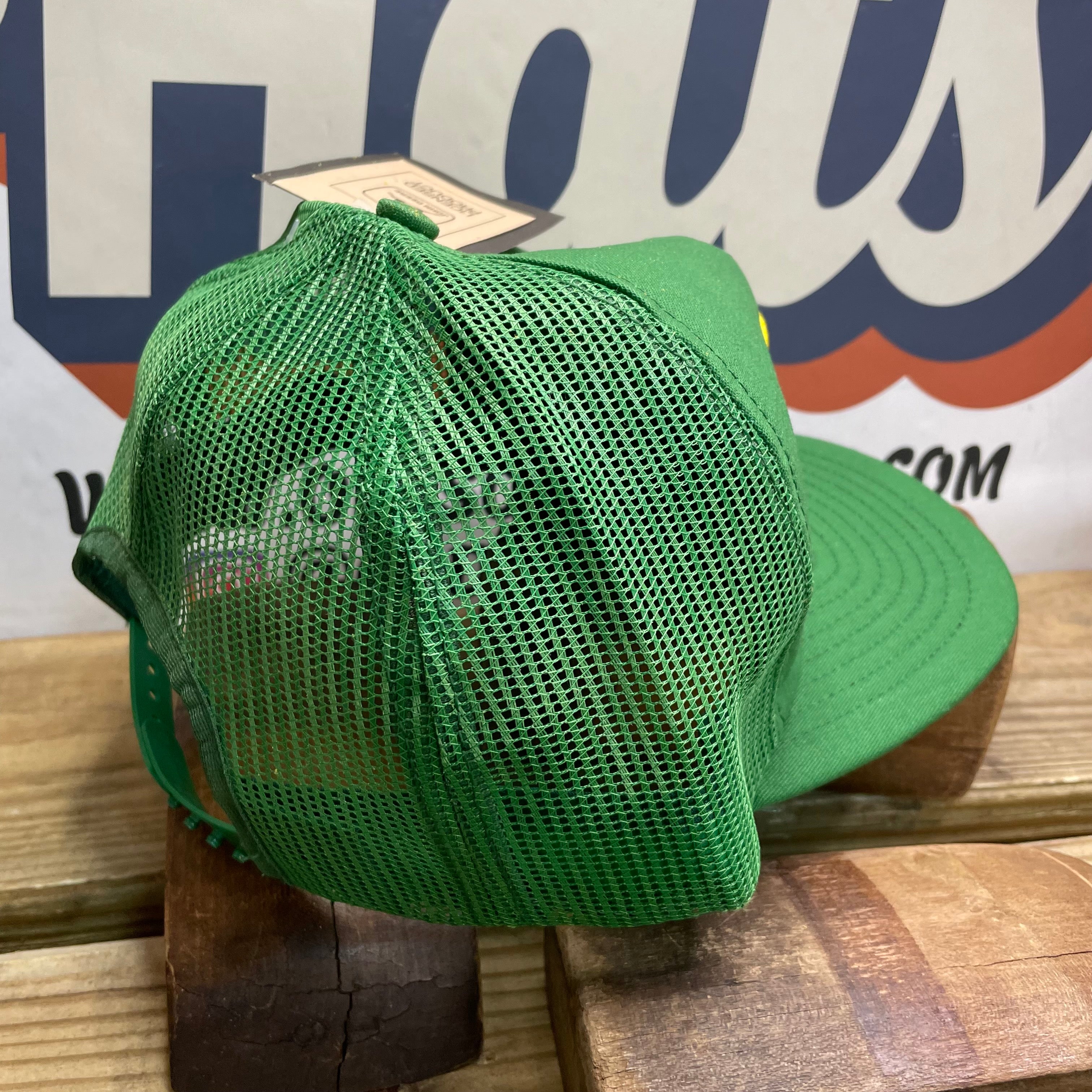 John Deere Adults Green Vintage Mesh Back Baseball Cap