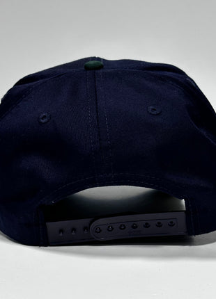 Muff Magnet Vintage Blue Green Strapback Hat Cap Custom Embroidery