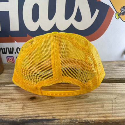 Custom Miller Lite Yellow Mesh Trucker Snapback Hat