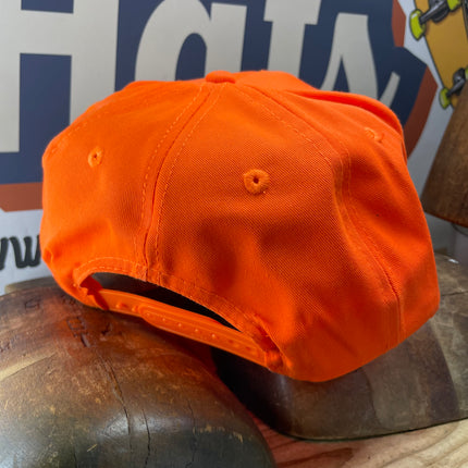 Custom Dodge Van Black Rope Orange Snapback Cap Hat