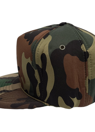 Vintage Full Foam Camo SnapBack Hat
