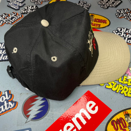 My Money Goes To Hash & Hats Vintage Custom Embroidered Strapback Cap Hat