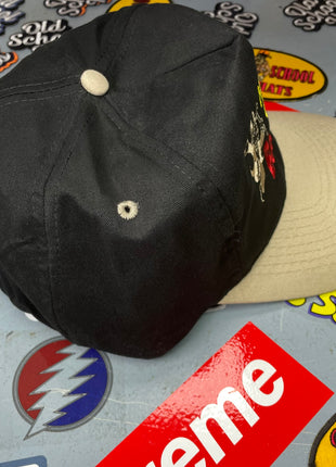 My Money Goes To Hash & Hats Vintage Custom Embroidered Strapback Cap Hat
