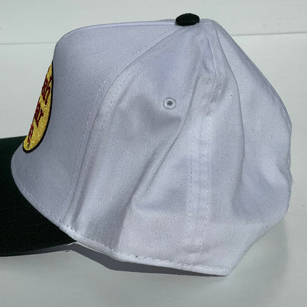 Fish Fear Me Custom Embroidered Golf Hat Green brim Snapback Cap Hat