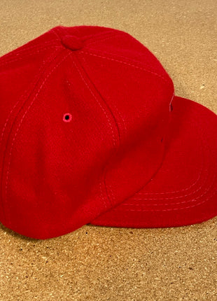 Vintage Winter Park Snow Skiing Resort Colorado Snowboarding Red WOOL Snapback Hat Cap Yupoong NEVER BEEN WORN