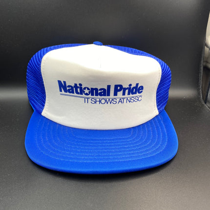 Vintage National Pride NSSC Mesh Trucker Snapback Hat
