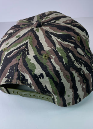 BEER KING OF BUDS Camouflage Snapback Cap Hat Camo Custom Embroidered