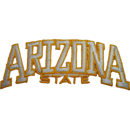 Vintage Arizona State Sun Devils Team Letters 4" x 1.5" Patch