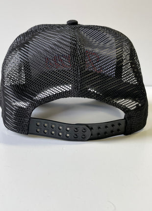 Howdy Texas black rope mesh snapback red white and blue custom embroidered Hat