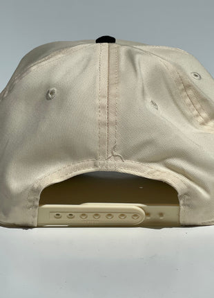 Go Fuck Your Self Custom Embroidered SnapBack Cream/Black