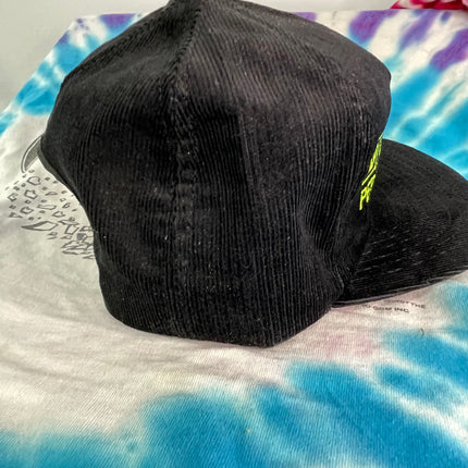 Vintage MOPAR Performance Black Corduroy Snapback Cap Hat