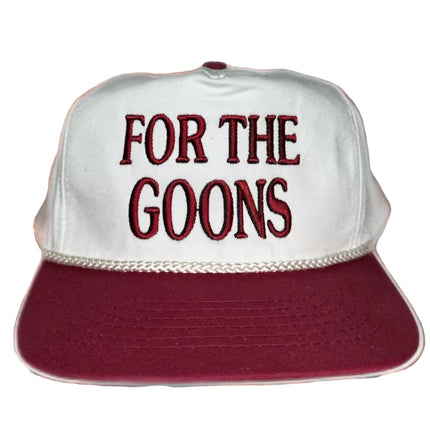 For The Goons on Vintage SnapBack Hat Cap Custom Embroidery