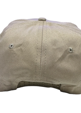 I Drink On The Job Vintage Tan Snapback With Rope Hat Cap Custom Embroidery Collab Rowdy Roger
