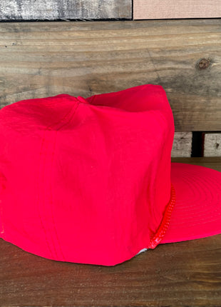 Custom Your Moms Favorite Ride Vintage Custom Embroidered Orange Neon Velcro back Cap Hat