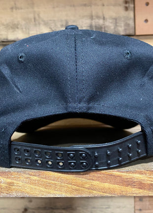 Let the dogs breathe black rope Snapback hat cap custom embroidery