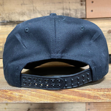Let the dogs breathe black rope Snapback hat cap custom embroidery
