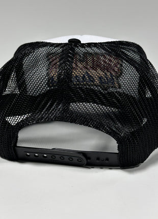 Small Dick big dreams on a vintage black mesh Trucker SnapBack Hat Cap Funny Custom Embroidery
