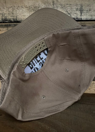 That Shit Will Buff Out Tan Rope Snapback Cap Hat